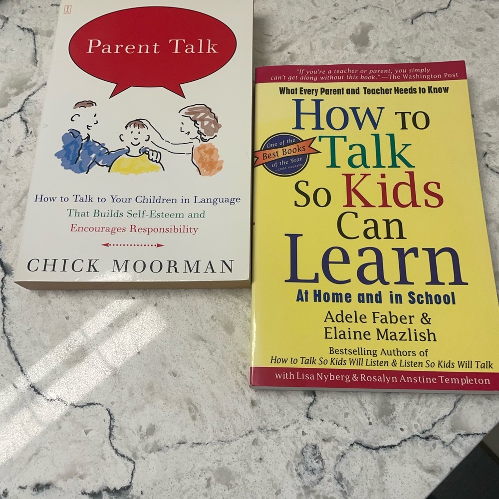 PARENTING EDUCATIONAL & MOTIVATIONAL BOOKS - build self esteem, inspire,Listen.